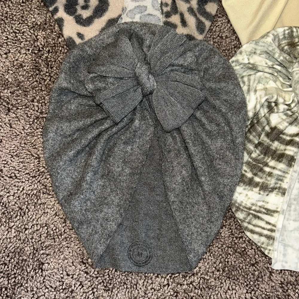 Bunny Knots size medium ages 1-4 years toddler turban hats